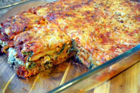 Vegetable Lasagna with Cashew Ricotta Vegetable Lasagna with Cashew Ricotta