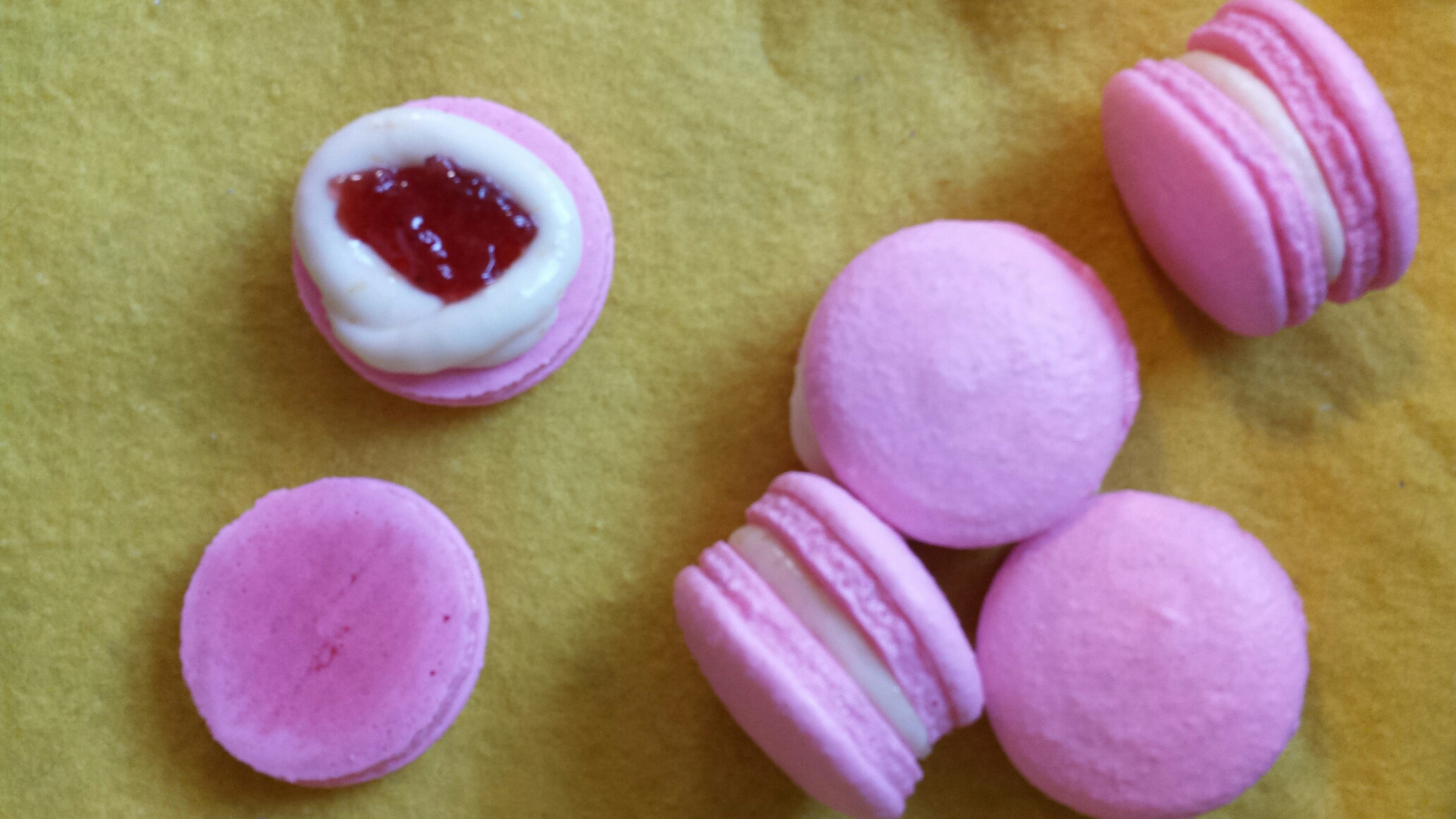 Strawberry Lemonade Macarons Strawberry Lemonade Macarons