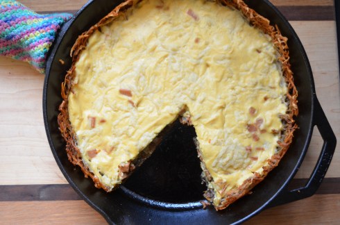 Ham and Cheese Quiche