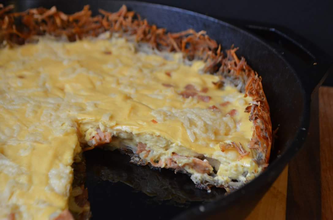 Ham and Cheese Quiche