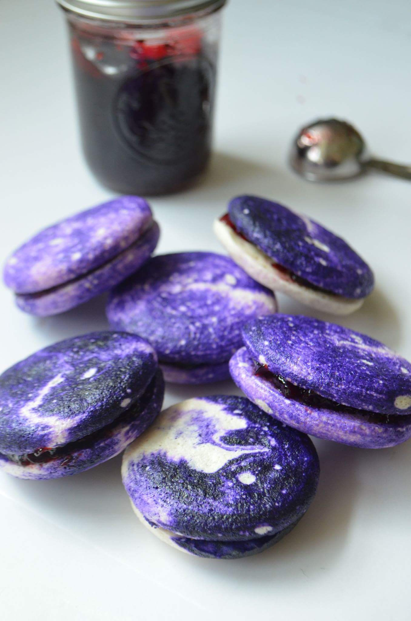 Galaxy Macarons