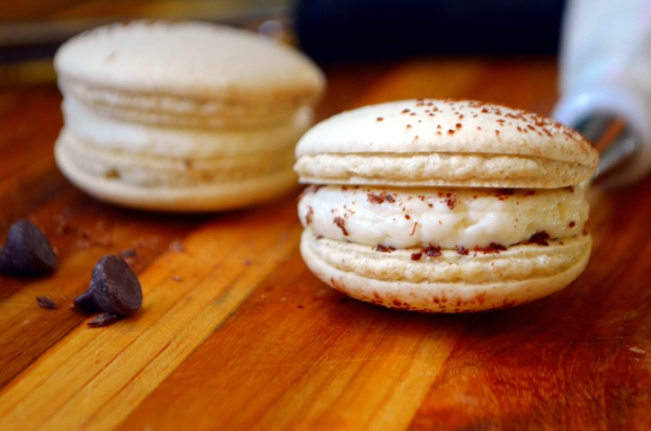 Vegan Tiramisu Macarons
