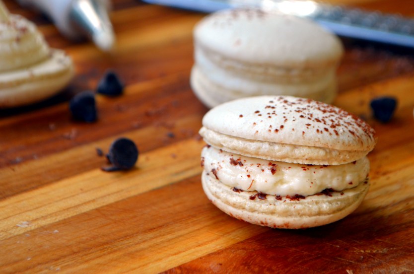 Vegan Tiramisu Macarons