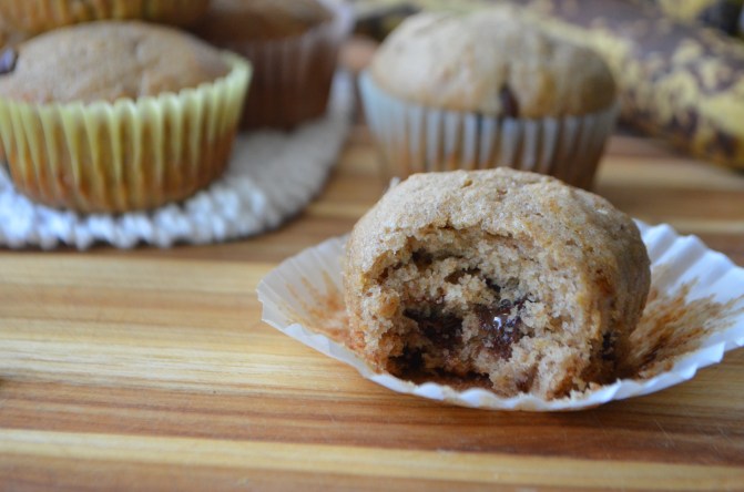 Chocolate Chip Banana Muffins