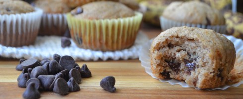 Chocolate Chip Banana Muffins