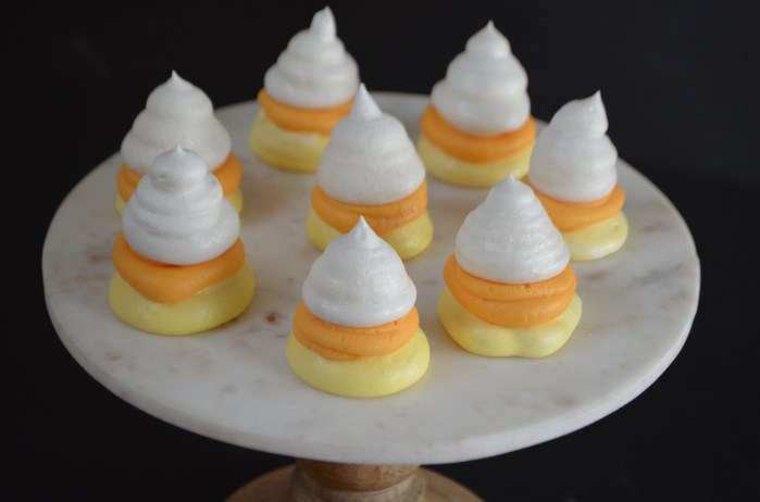 Candy Corn Meringues