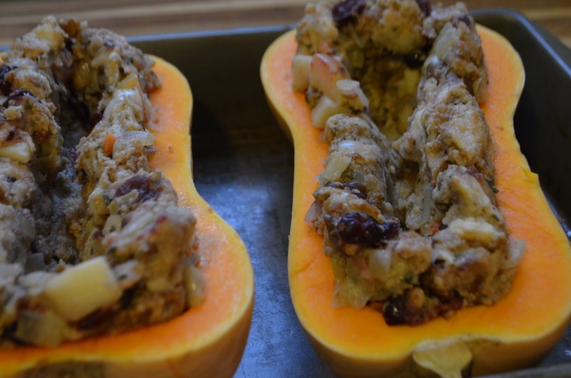 Thanksgiving Stuffed Squash | Avocados and Ales
