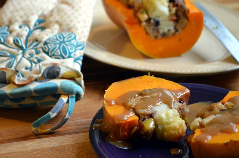 Thanksgiving Stuffed Squash | Avocados and Ales