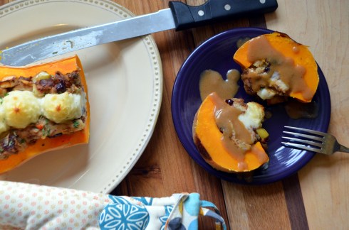 Thanksgiving Stuffed Squash| Avocados and Ales Thanksgiving Stuffed Squash| Avocados and Ales