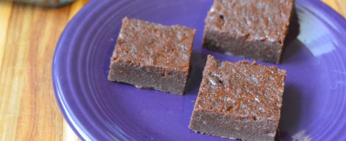 Perfect, Fudgey, Crispy Vegan Brownies